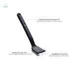 Escova Limpa Grelha Churrasqueira Aço - Clink