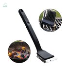 Escova Limpa Grelha Churrasqueira Aço - Clink