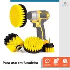 Escova Limpeza Pesada 3 Peças Para Furadeira - Starfer