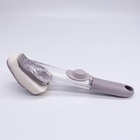 Escova Mágica 3 Em 1 Com Dispenser De Detergente + 3 Esponjas