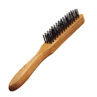 Escova Manual com 4 Carreiras de Cabo de Madeira Carbografite