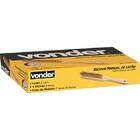 Escova Manual Com Cerdas De Latão 3 Fileiras Cabo De Madeira