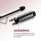 Escova Modeladora Cabo Giratório Bivolt 15w Preto Infinity Ch