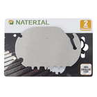 Escova para Churrasqueira Aço Inox Cinza Naterial