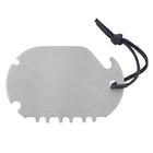 Escova para Churrasqueira Aço Inox Cinza Naterial