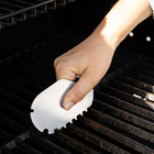 Escova para Churrasqueira Aço Inox Cinza Naterial