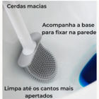 Escova Para Limpeza Vazo Sanitario Escovinha De Banheiro