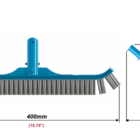 Escova Para Piscina Nylon Curva Slim 40cm Sodramar
