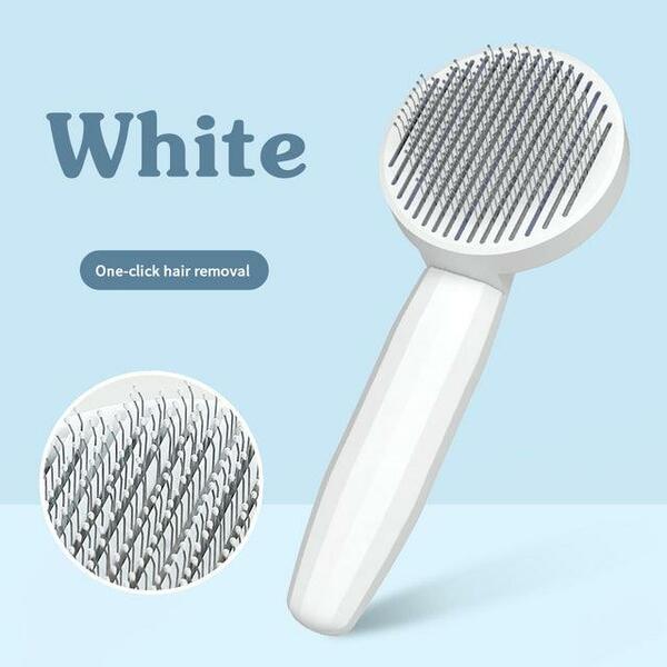 Escova Premier De Cabelo Para Remover Pelos  Do Seu Pet White
