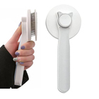 Escova Rasqueadeira Pente Tira Pelo Cao Gato Cachorro Pet Res