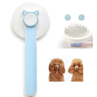 Escova Rasqueadeira Tira Pelo Pet Gato Cachorro Cao Animal De