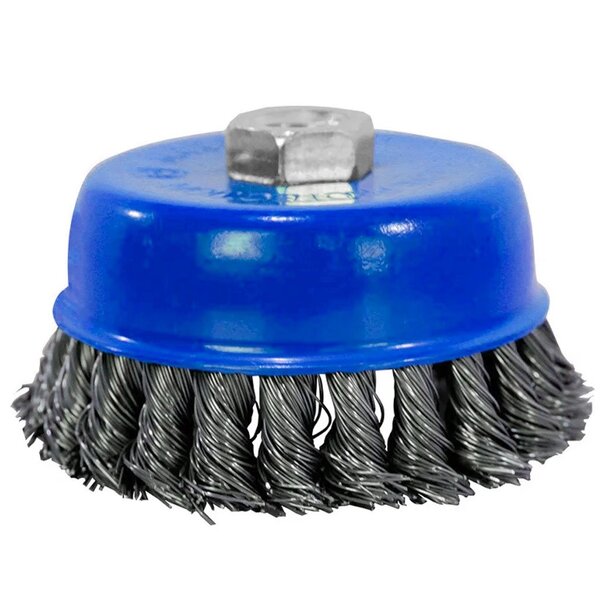 Escova Rotativa De Aço Para Lixadeira 100mm 4' Danmi®