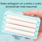 Escova Saboneteira Dispenser Multifunçao 2x1 Casa