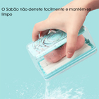 Escova Saboneteira Dispenser Multifunçao 2x1 Casa