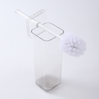 Escova Sanitária Acrílico Quadrada Branco Claire Sensea