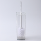 Escova Sanitária Acrílico Quadrada Branco Claire Sensea