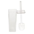 Escova Sanitária Acrílico Quadrada Branco Claire Sensea