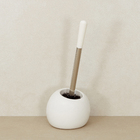 Escova Sanitária Branca em Cerâmica Legend Sensea