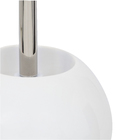 Escova Sanitária Cerâmica Redonda Branca Bubble Sensea