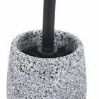 Escova Sanitária Cinza em Cerâmica Way Ind Oikos