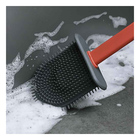 Escova Sanitaria De Silicone Vaso Privada Limpeza Banheiro