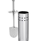 Escova Sanitaria Inox C Suporte 27x10cm  Banheiro