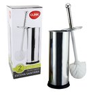 Escova Sanitária Limpar Vaso Sanitário Privada Banheiro Aço I