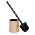 Escova Sanitária Madeira Scandi Redondo Preto Sensea
