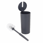 Escova Sanitária Plástico Serene Cinza Chumbo