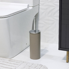 Escova Sanitária Plastico Redonda Cinza Coza