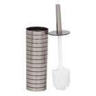 Escova Sanitária Plástico Redonda Prata Street Sensea