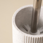 Escova Sanitária Poliresina Off White Banheiro Oikos