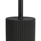 Escova Sanitária Resina Glamour Preta Sensea