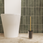 Escova Sanitária Vidro Gatsby Transparente Sensea