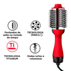 Escova Secadora Alisadora One Step Titanium Revlon