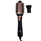 Escova Secadora De Cabelo Com 2 Cabeças Intercambiáveis 1000w
