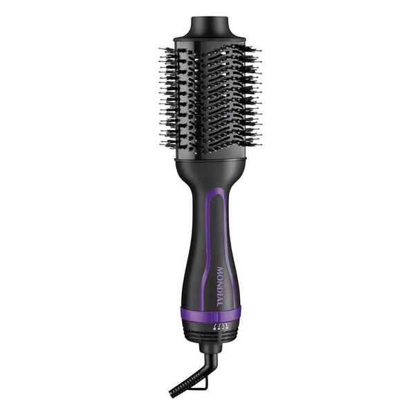 Escova Secadora Mondial Black Purple Es-08 Preto 220v