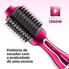Escova Secadora Mondial Chrome Pink Es-04 3 Velocidades 220v