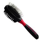 Escova Tira Pelos Para Cachorro Dupla Preto 20,5cm - Casambie