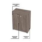 Escritório Compacto Completo 2 Peças Tecno Mobili