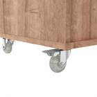 Escritório Completo 1 Porta 1 Gaveta Preto/solanum M104 - Fos