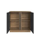 Escritório Completo 3 Peças Officce Mel/grafite