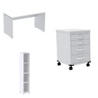 Escritório Completo 4 Peças Branco