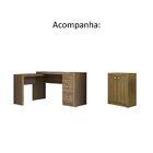 Escritório Completo Áustria Amendoa - Tecno Mobili