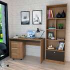 Escritório Decorado Hype Mel E Preto