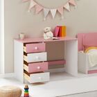 Escrivaninha 04 Gavetas Madeira Maciça Arne