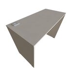 Escrivaninha 100cmx47cm Com Caixa De Tomada 100cm Branco Bran