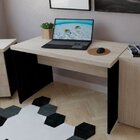 Escrivaninha 100cmx60cm 40mm Preto/geneve