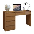 Escrivaninha 100% Berlim 5 Gavetas 136cm Yescasa Naturale Nat