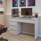 Escrivaninha 100% Berlim 5 Gavetas 136cm Yescasa Off White Of